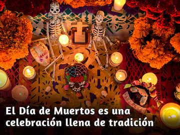 El día de muertos una celebración colorida y llena de tradición