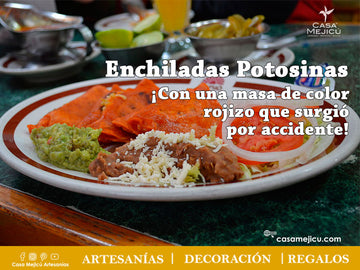 Seguramente has comido unas ricas Enchiladas Potosinas, tal vez desconozcas su origen, te cuento la curiosa historia