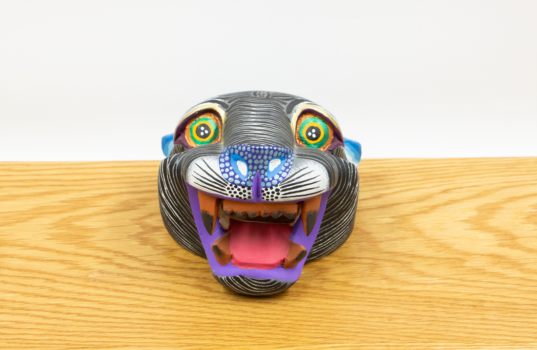 Alebrije máscara de jaguar