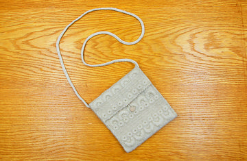 Bolsa de lana bordada Anita