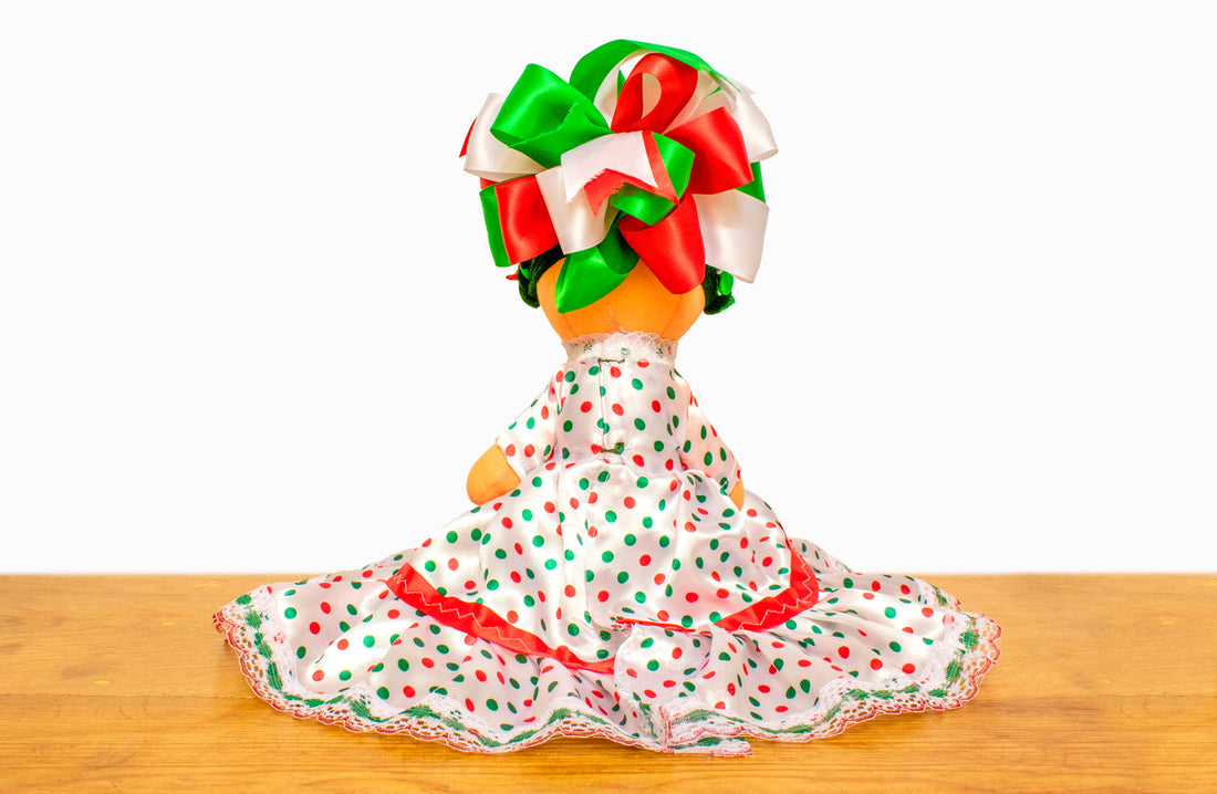 Muñeca Lele tricolor 30cm