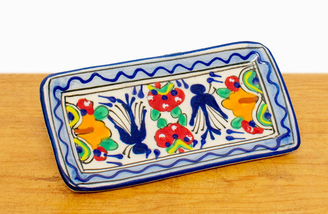 Juego de tequileros filo azul