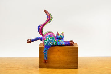 Alebrije gato repisero