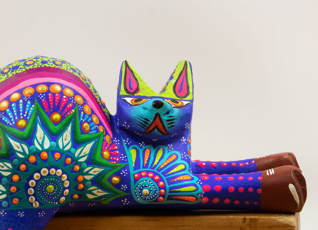 Alebrije gato repisero
