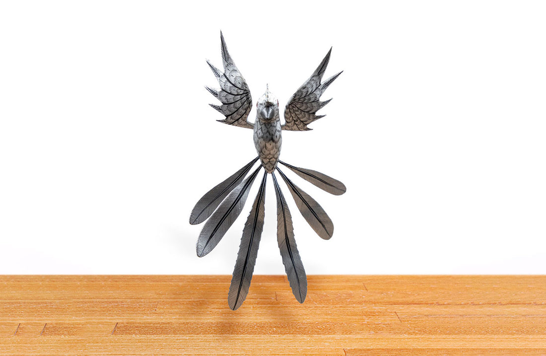 Alebrije quetzal plata