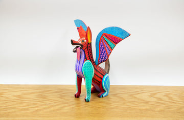 Alebrije xolo con alas