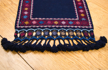 Camino de mesa de lana Teziutlán