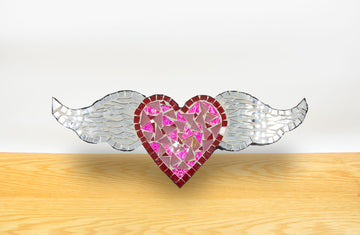 Corazón con alas