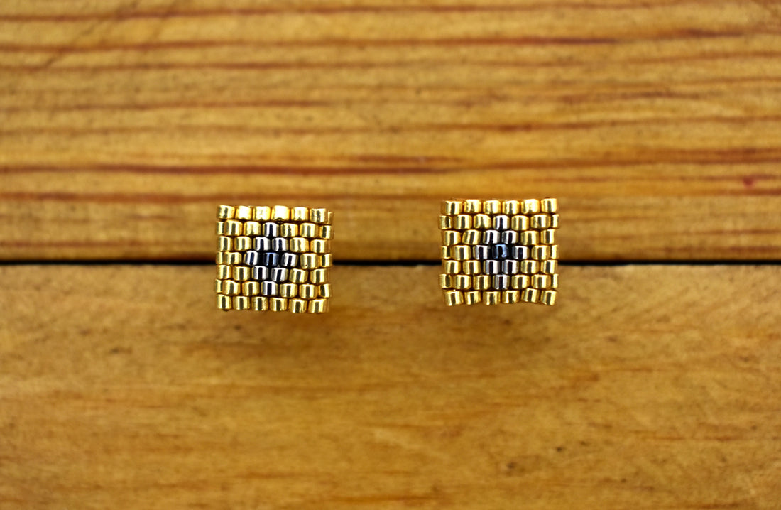 Juego de joyeria Ojito de Dios dorado