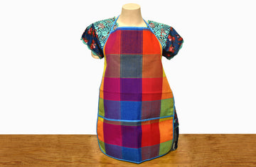 Mandil de cuadros