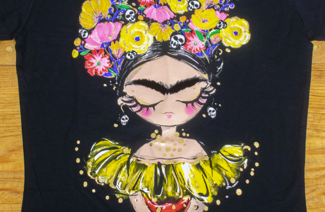 Playera Tocado de Flores