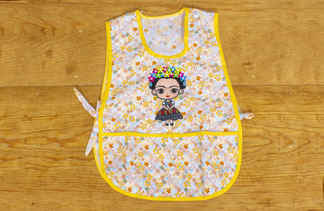 Mandil para niña amarillo