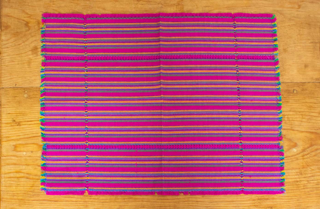 Juego de manteles individuales con servilletas