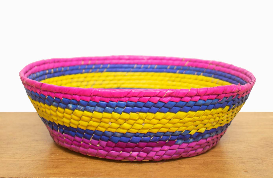 Juego de canastas multicolor