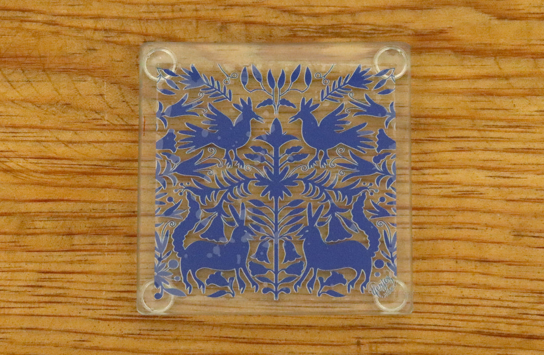 Portavasos de vidrio Tenango