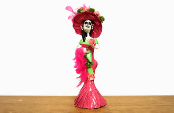 Catrina elegante rosa
