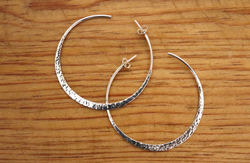 Arracadas de plata