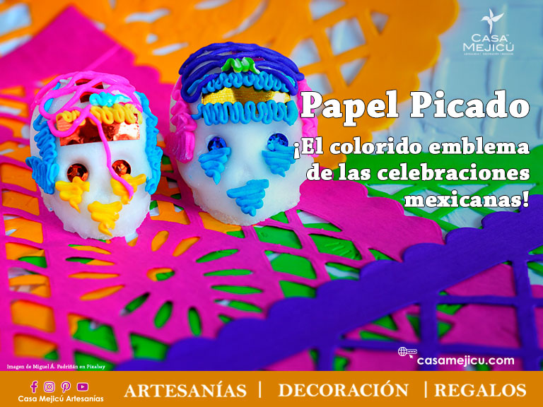 Papel Picado  ¡El colorido emblema de las celebraciones mexicanas!