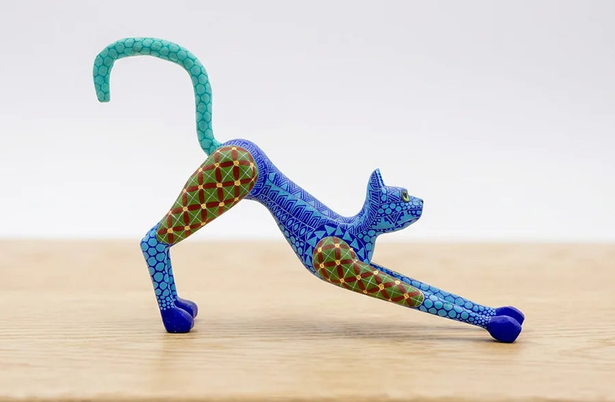 Alebrije cgato azul 1