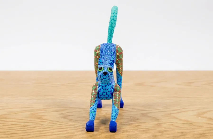 Alebrije cgato azul 1
