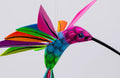 Alebrije colibri azul chico