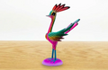 Alebrije correcaminos turquesa 1