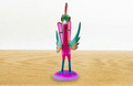 Alebrije correcaminos turquesa 2