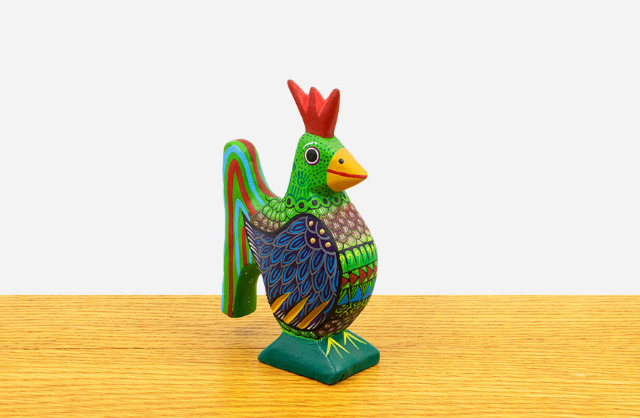 Alebrije gallo verde