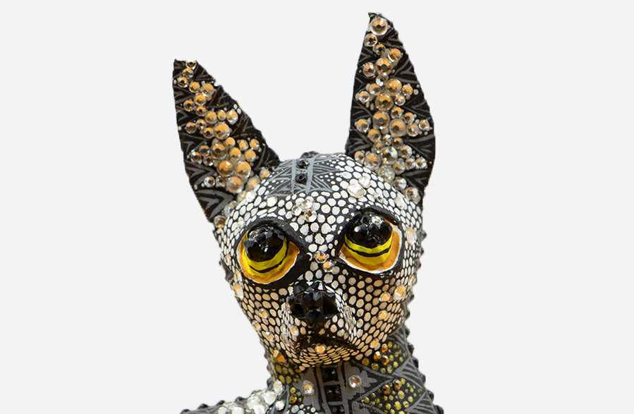 Alebrije perro chico