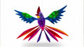 Alebrije quetzal morado 4