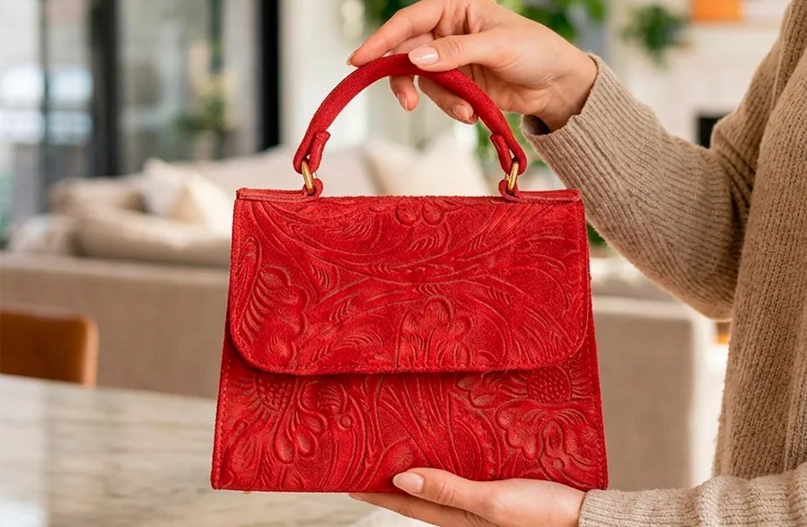Bolsa Angela roja 5