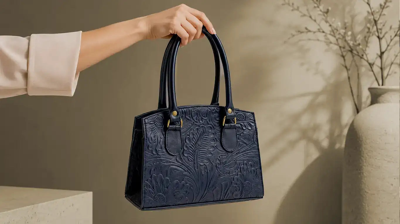 Bolsa Lesly azul marino 5
