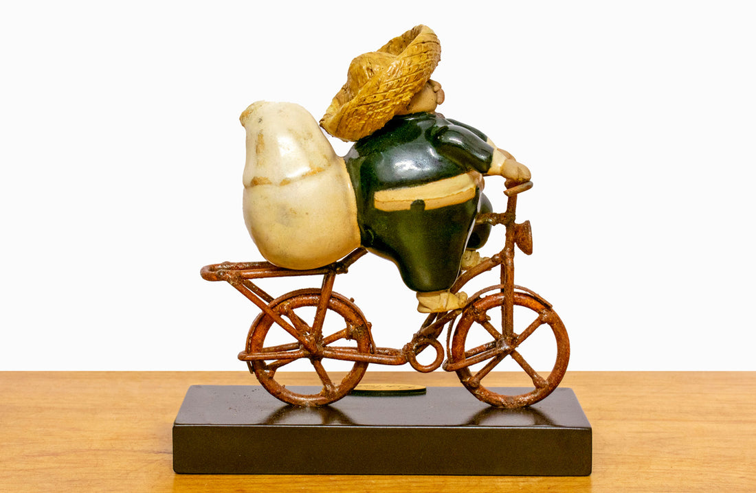 Novios en bici
