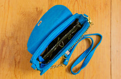 Bolsa Claudia azul