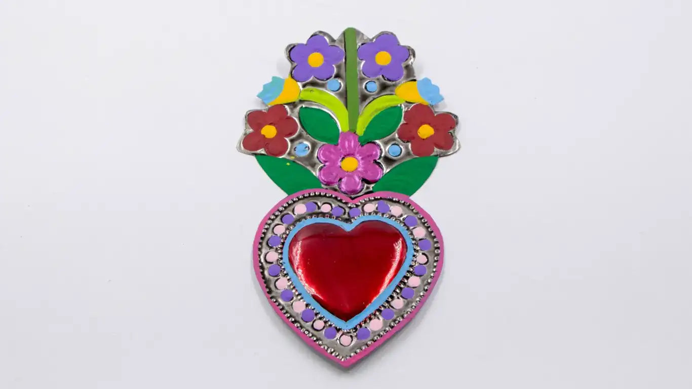 Juego de corazones latón 6