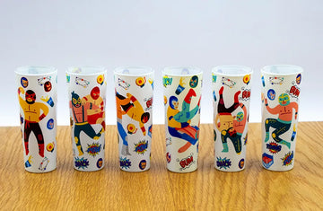 Juego de tequileros luchadores 1