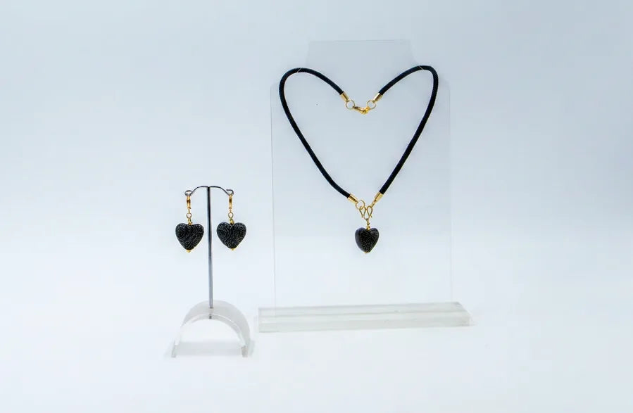 Juegos de collar y aretes Ayutla 4