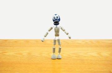 Luchador articulado máscara azul