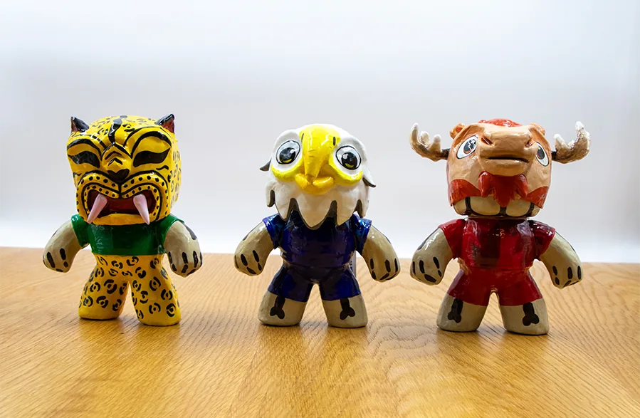 Trio de mascotas 2026