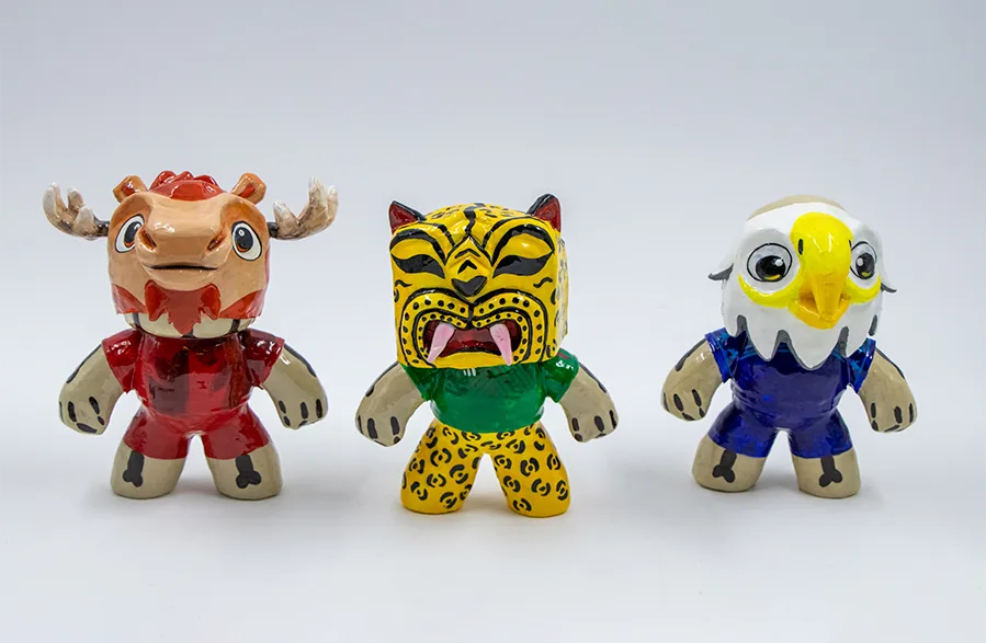 Trio de mascotas 2026