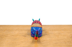 Alebrije armadillo naranja