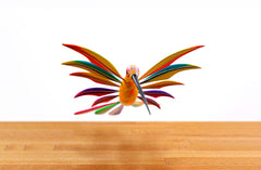 Alebrije colibrí rosa