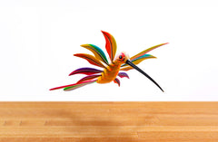 Alebrije colibrí rosa