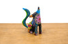 Alebrije coyote azul