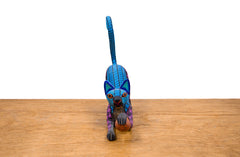 Alebrije fino gato azul