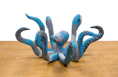 Alebrije Pulpo azul