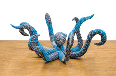 Alebrije Pulpo azul