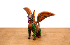 Alebrije xolo naranja