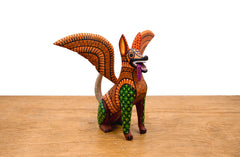 Alebrije xolo naranja