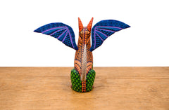 Alebrije xolo naranja